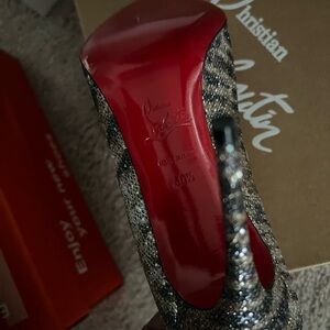 Christian Louboutin Glitter Pumps